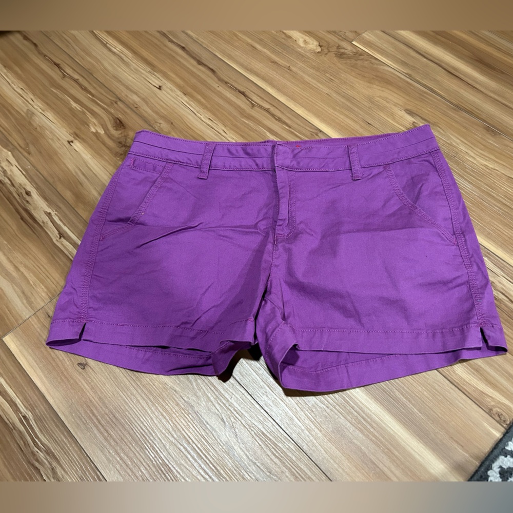 Elle Purple Jean Short Shorts Size Medium